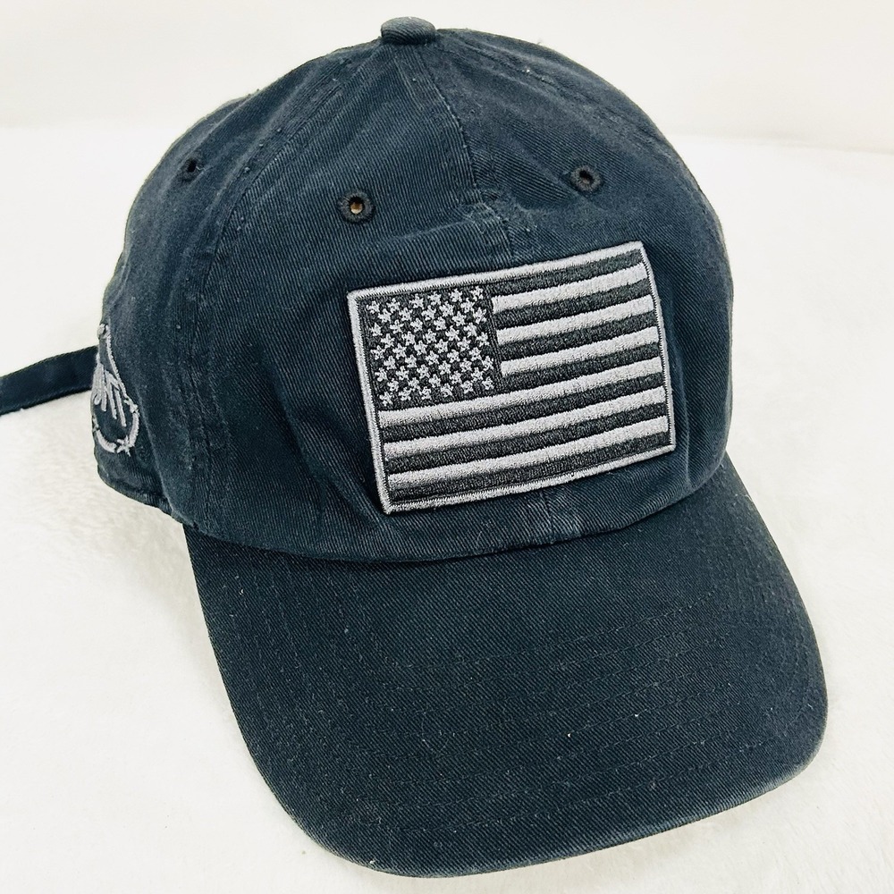 '47 Brand OHT USA Flag Patch‎ Hat Cap Adjustable Strapback Black Outdoors Casual